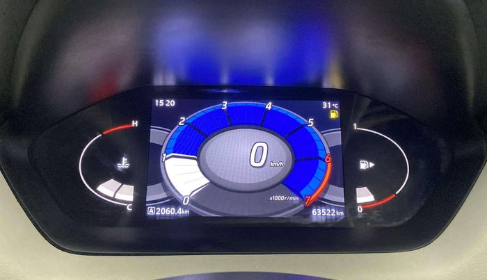 2021 Nissan MAGNITE XV DUAL TONE, Petrol, Manual, 63,511 km, Odometer Image
