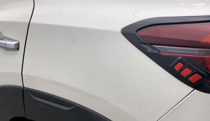 2021 Nissan MAGNITE XV DUAL TONE, Petrol, Manual, 63,511 km, Left quarter panel - Minor scratches
