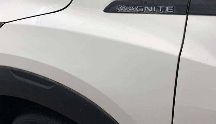 2021 Nissan MAGNITE XV DUAL TONE, Petrol, Manual, 63,511 km, Left fender - Slightly dented