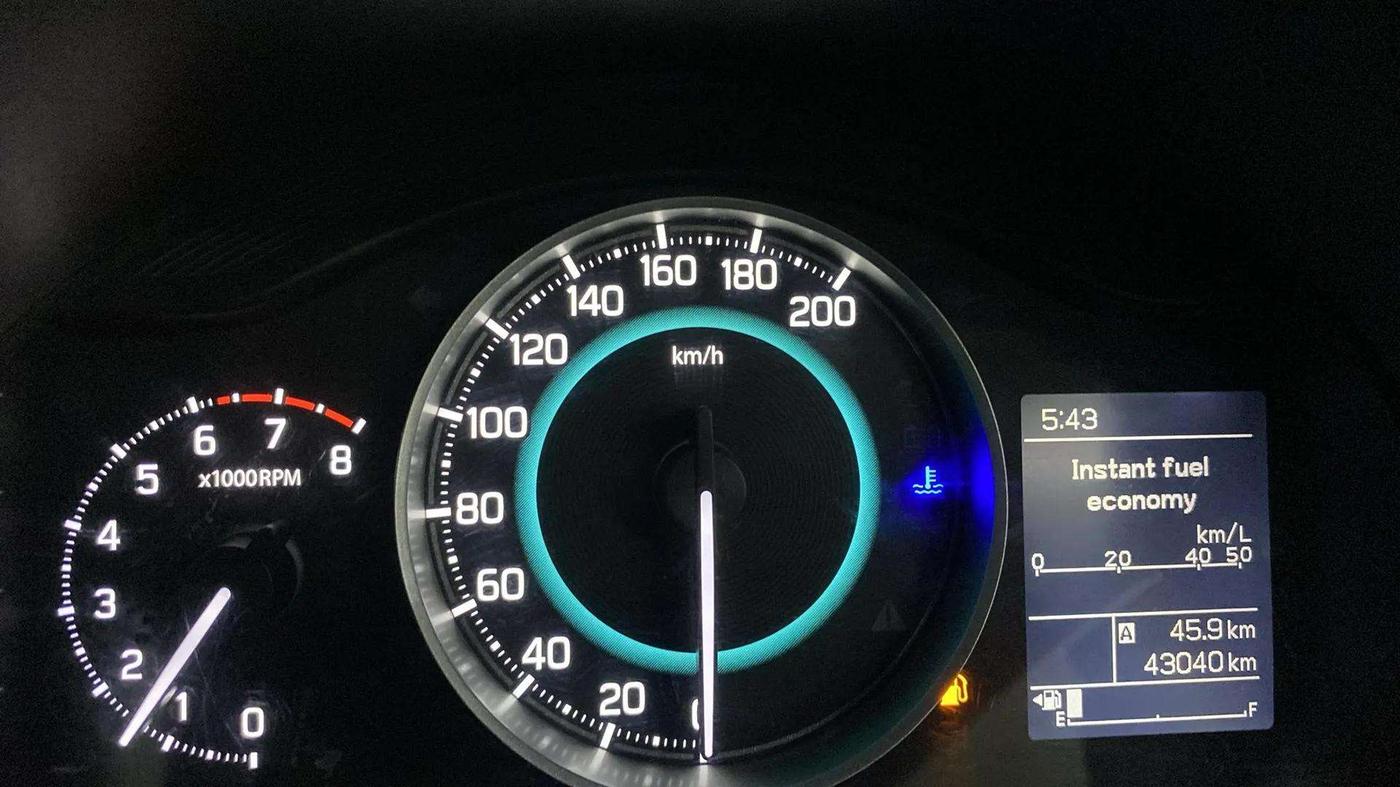2017 Maruti IGNIS DELTA 1.2, Petrol, Manual, 43,024 km, Odometer Image
