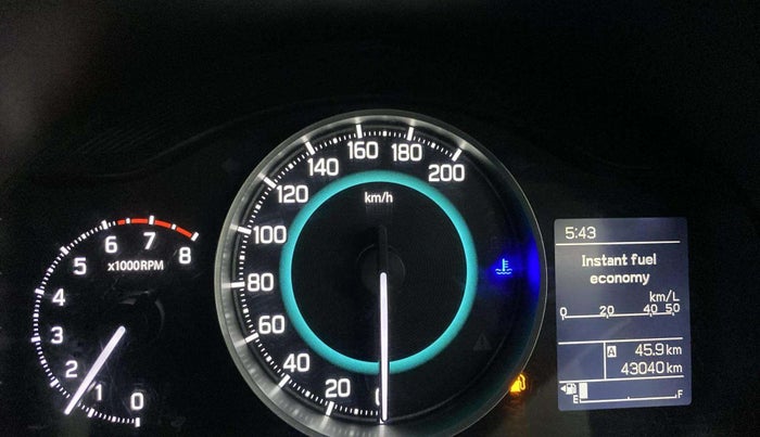 2017 Maruti IGNIS DELTA 1.2, Petrol, Manual, 43,024 km, Odometer Image