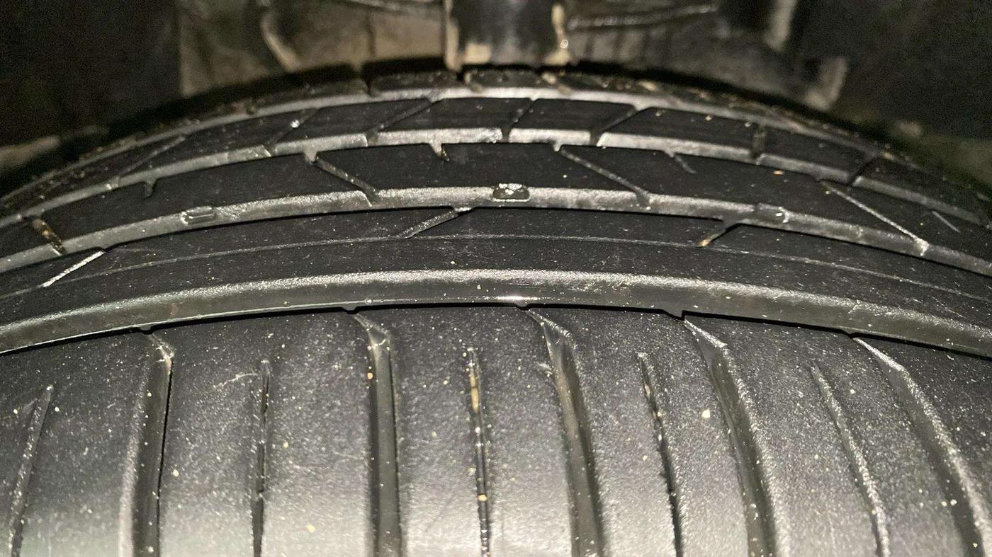 2022 Tata NEXON XZ PLUS PETROL, Petrol, Manual, 56,945 km, Right Front Tyre Tread