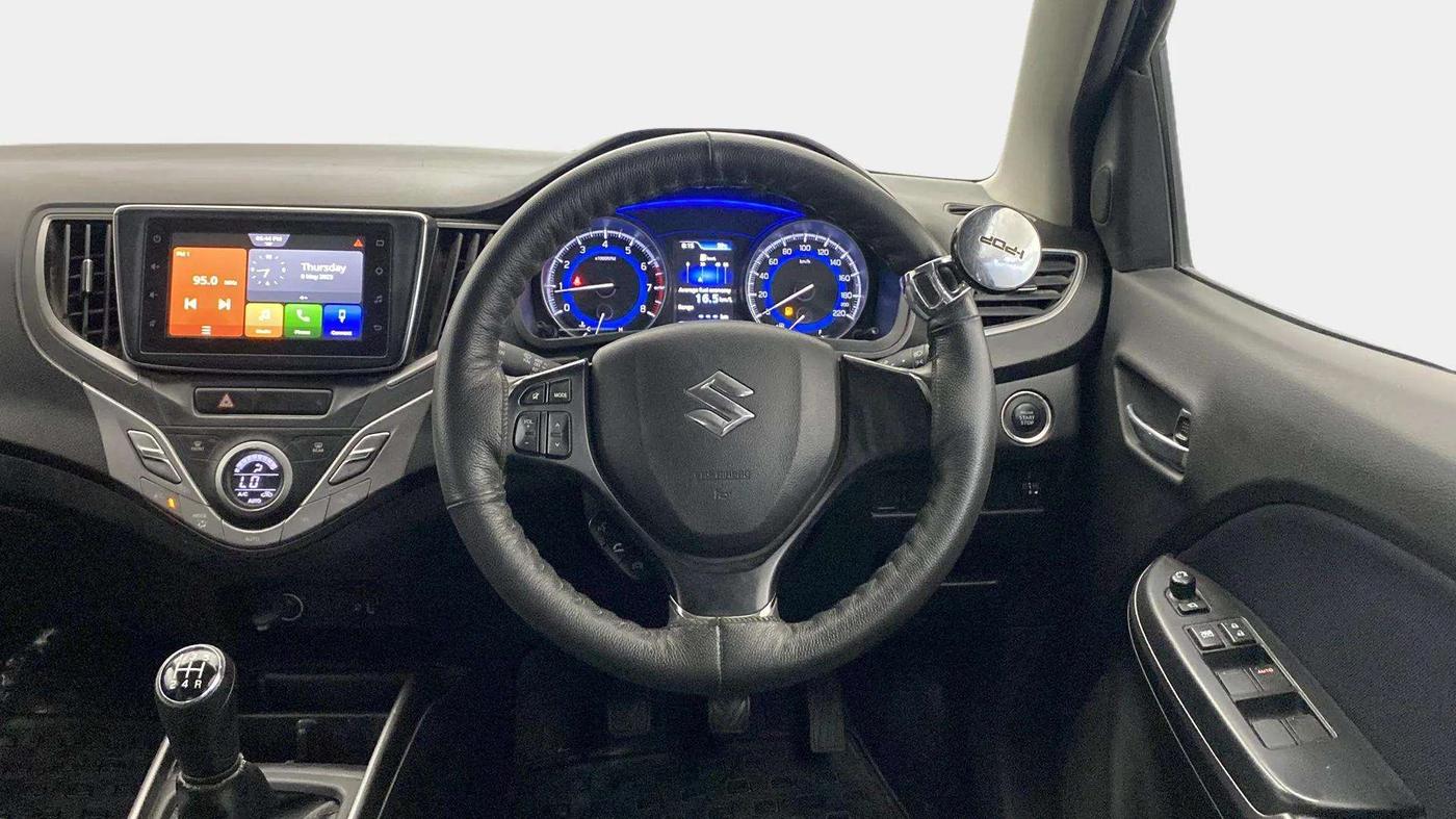 2019 Maruti Baleno ZETA PETROL 1.2, Petrol, Manual, 24,688 km, Steering Wheel Close Up