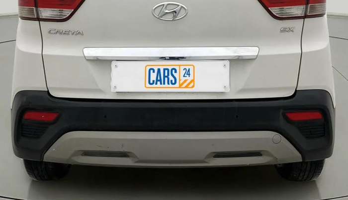 2018 Hyundai Creta SX AT 1.6 PETROL, Petrol, Automatic, 86,268 km, Rear bumper - Slightly dented