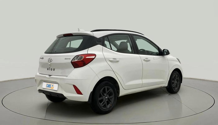 2021 Hyundai GRAND I10 NIOS SPORTZ 1.2 KAPPA VTVT CNG, CNG, Manual, 76,821 km, Right Back Diagonal