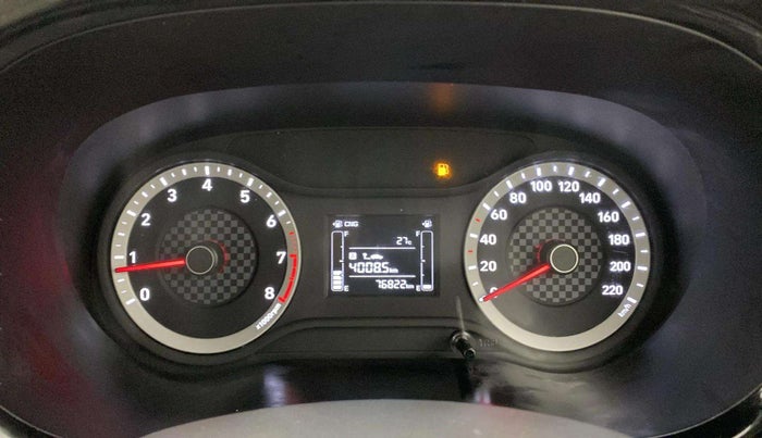 2021 Hyundai GRAND I10 NIOS SPORTZ 1.2 KAPPA VTVT CNG, CNG, Manual, 76,821 km, Odometer Image