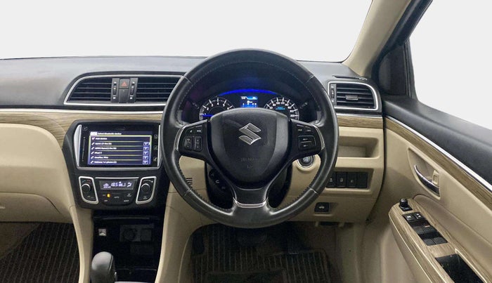 2019 Maruti Ciaz ALPHA  AT 1.5 SHVS PETROL, Petrol, Automatic, 34,968 km, Steering Wheel Close Up