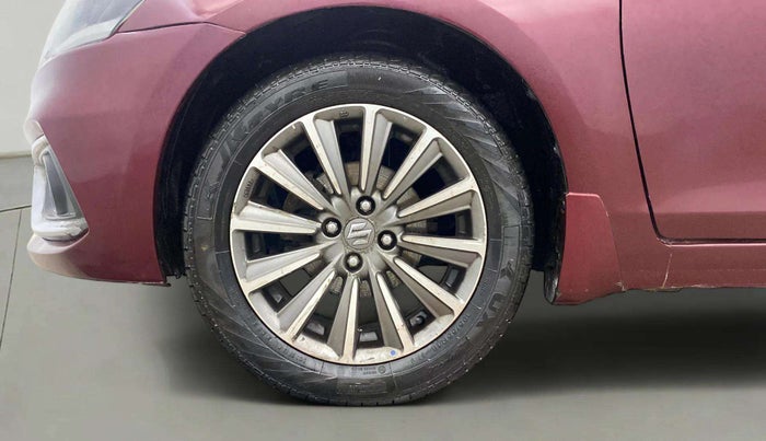 2019 Maruti Ciaz ALPHA  AT 1.5 SHVS PETROL, Petrol, Automatic, 34,968 km, Left Front Wheel