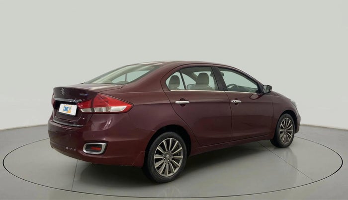 2019 Maruti Ciaz ALPHA  AT 1.5 SHVS PETROL, Petrol, Automatic, 34,968 km, Right Back Diagonal