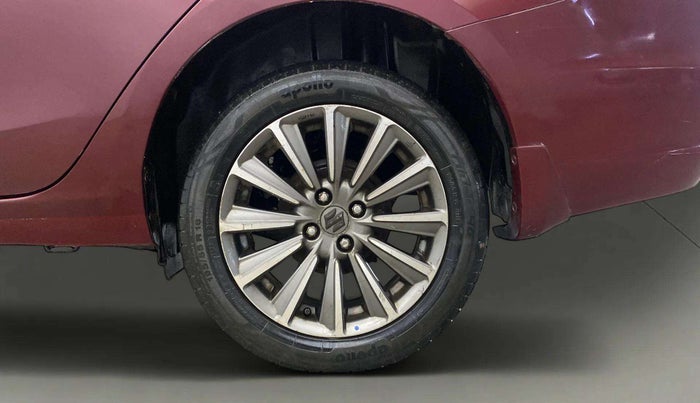 2019 Maruti Ciaz ALPHA  AT 1.5 SHVS PETROL, Petrol, Automatic, 34,968 km, Left Rear Wheel