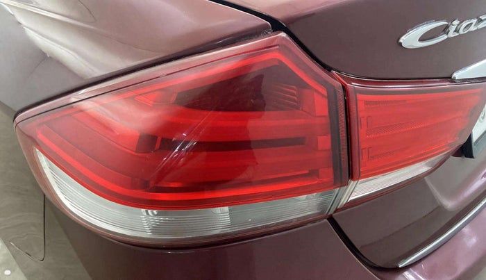2019 Maruti Ciaz ALPHA  AT 1.5 SHVS PETROL, Petrol, Automatic, 34,968 km, Left tail light - Minor scratches