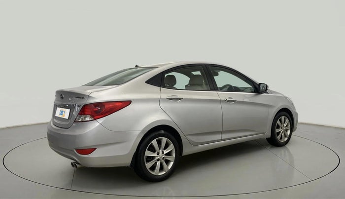 2013 Hyundai Verna FLUIDIC 1.6 VTVT SX, Petrol, Manual, 55,365 km, Right Back Diagonal