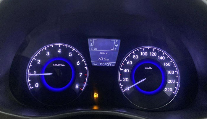 2013 Hyundai Verna FLUIDIC 1.6 VTVT SX, Petrol, Manual, 55,365 km, Odometer Image