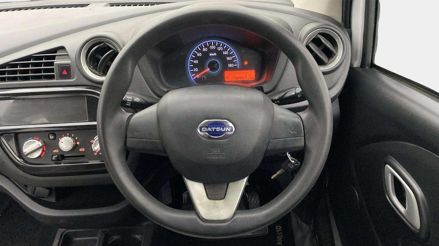 2018 Datsun Redi Go S 1.0, Petrol, Manual, 79,427 km, Steering Wheel Close Up