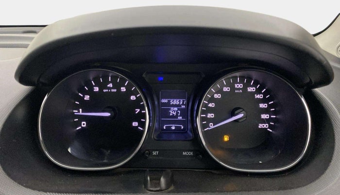 2019 Tata Tiago XZ PETROL, Petrol, Manual, 58,619 km, Odometer Image