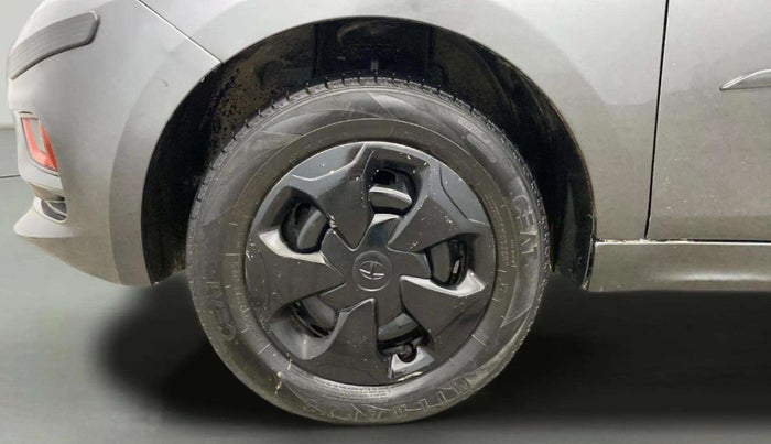 2020 Tata Tiago XT PETROL, CNG, Manual, 45,419 km, Left Front Wheel