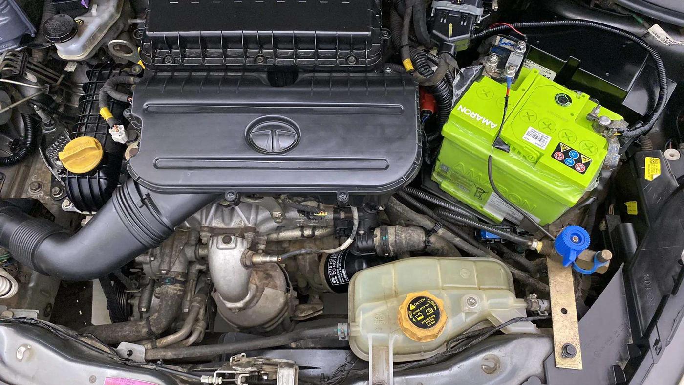 2020 Tata Tiago XT PETROL, CNG, Manual, 45,566 km, Engine View - Left