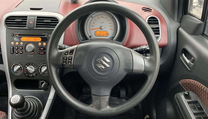 2015 Maruti Ritz ZXI, Petrol, Manual, 40,500 km, Steering Wheel Close Up