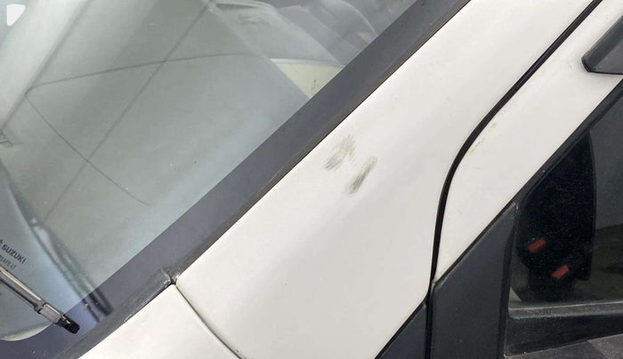 2018 Maruti Wagon R 1.0 LXI CNG, CNG, Manual, 61,557 km, Left A pillar - Slightly dented