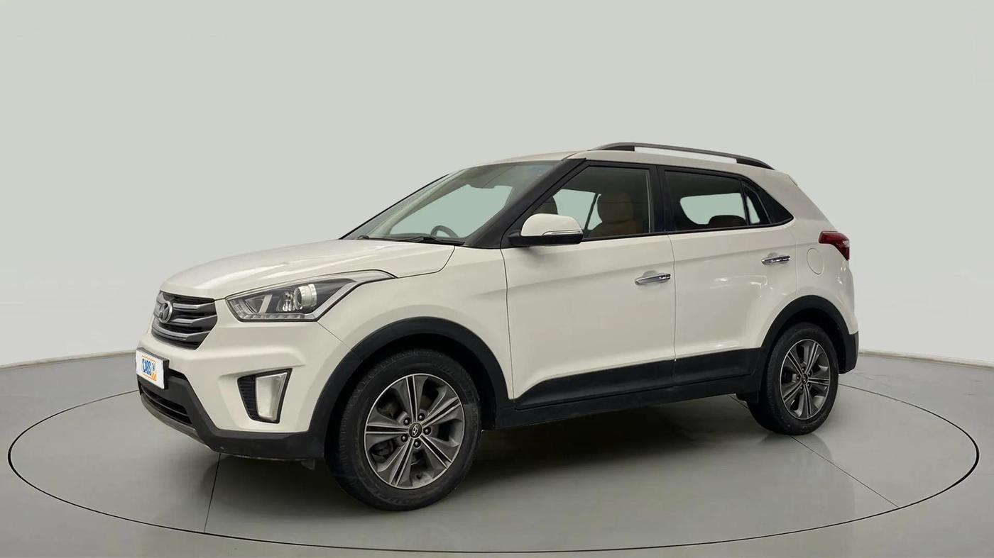 2018 Hyundai Creta SX PLUS AT 1.6 PETROL, Petrol, Automatic, 30,235 km, Left Front Diagonal