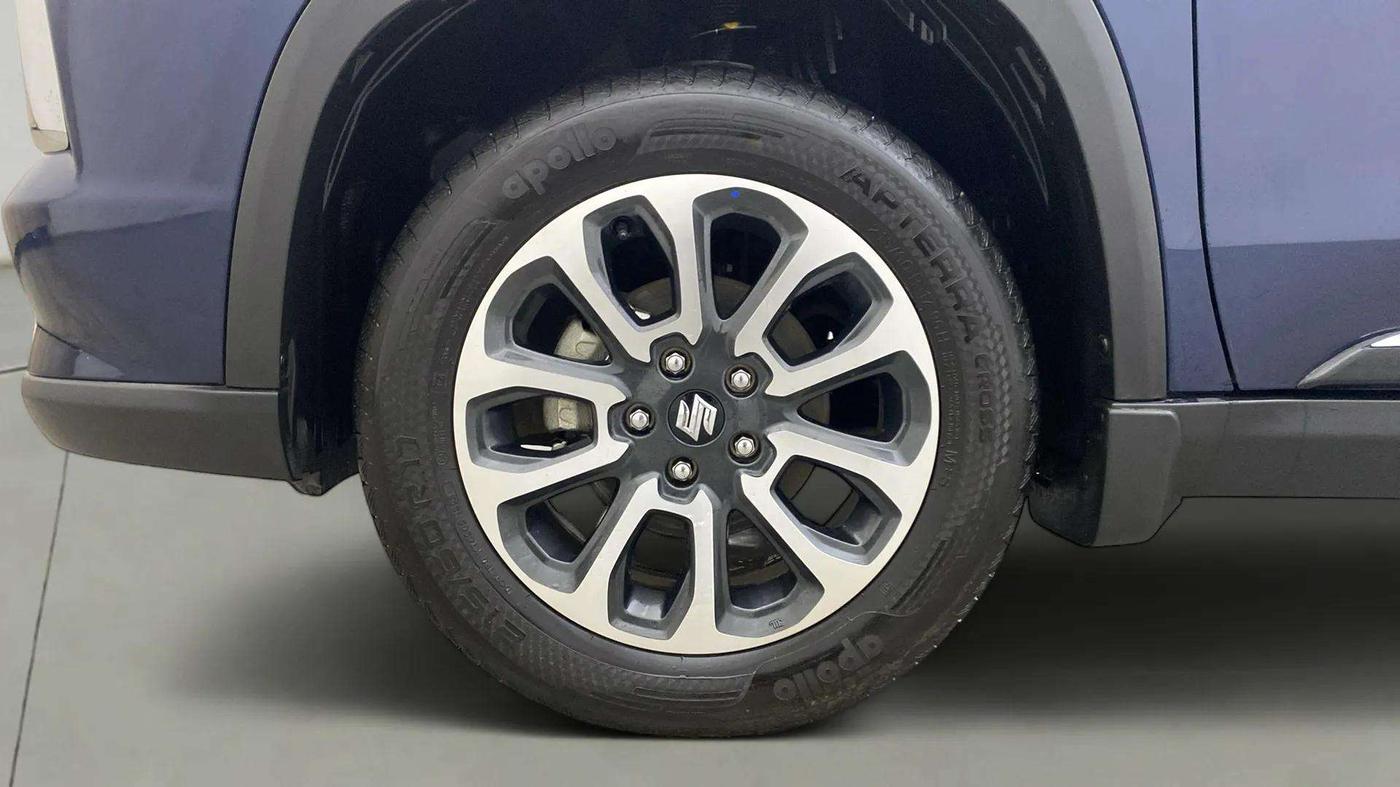 2023 Maruti Grand Vitara ZETA SMART HYBRID AT, Petrol, Automatic, 33,134 km, Left Front Wheel