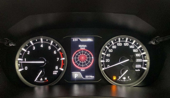 2023 Maruti Grand Vitara ZETA SMART HYBRID AT, Petrol, Automatic, 33,134 km, Odometer Image