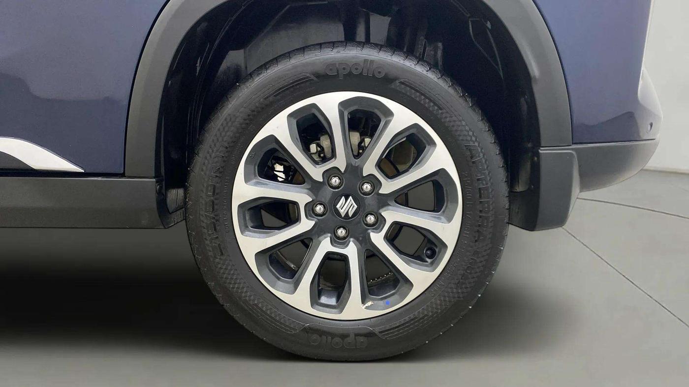2023 Maruti Grand Vitara ZETA SMART HYBRID AT, Petrol, Automatic, 33,134 km, Left Rear Wheel