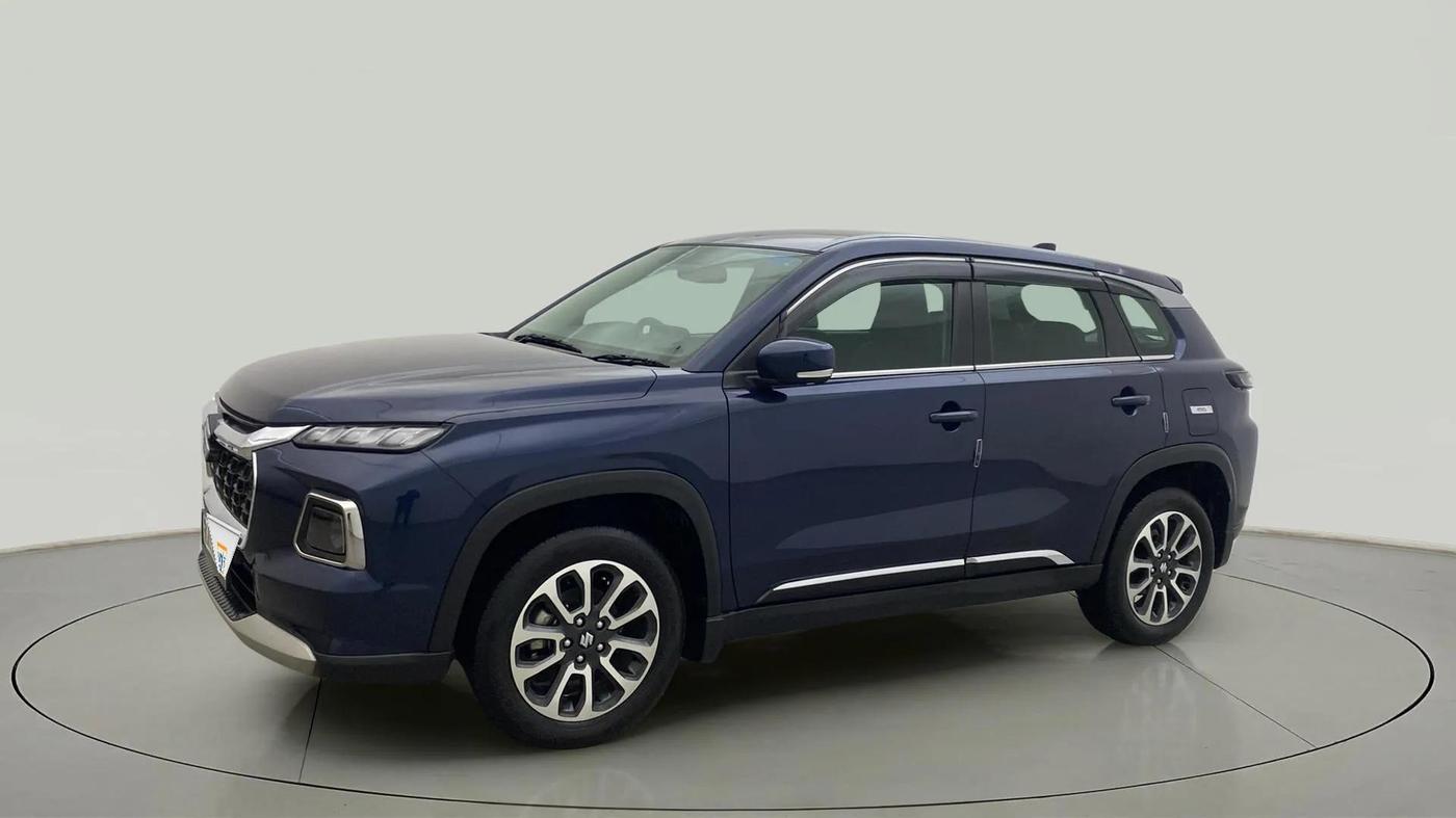 2023 Maruti Grand Vitara ZETA SMART HYBRID AT, Petrol, Automatic, 33,134 km, Left Front Diagonal
