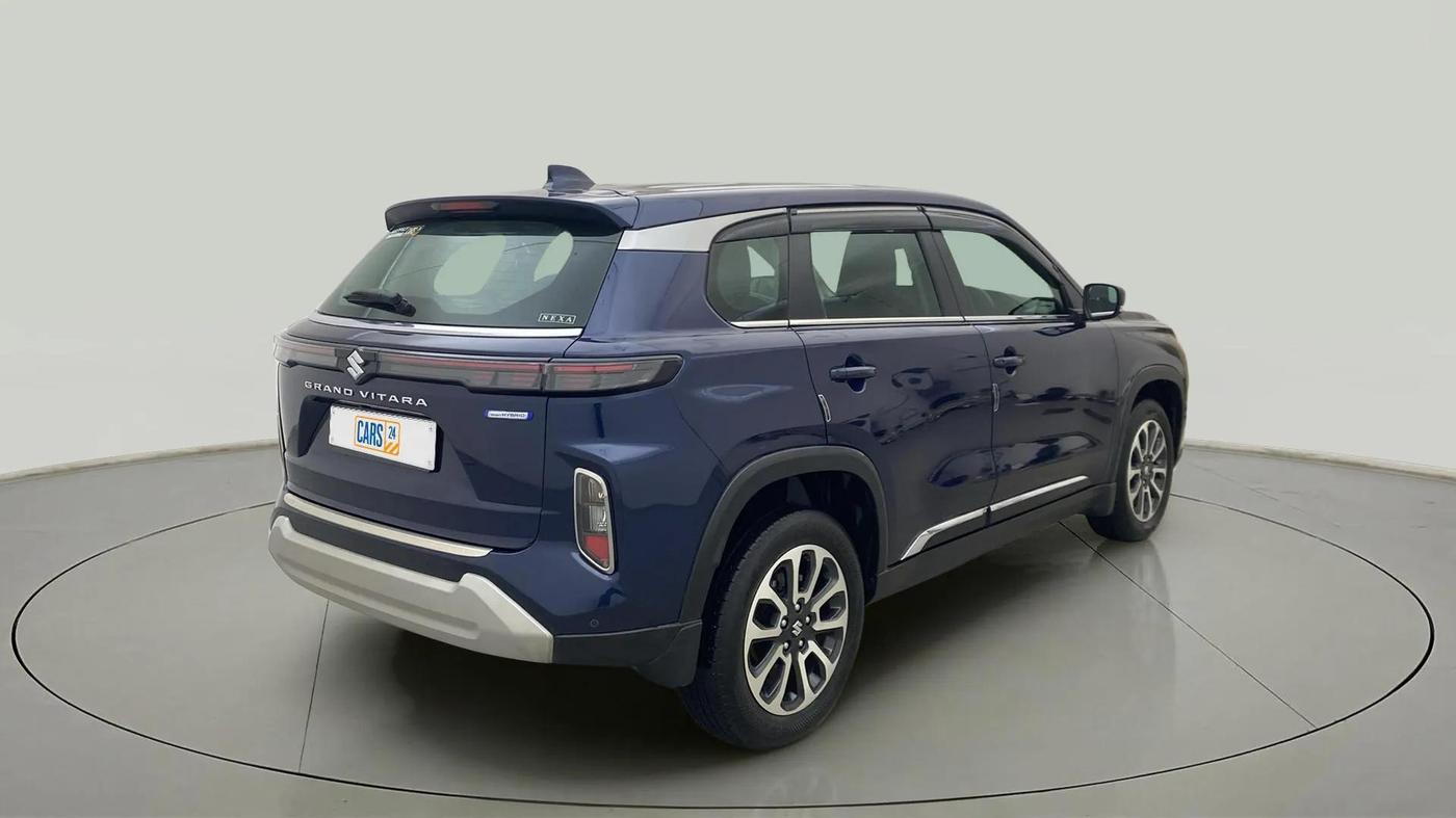 2023 Maruti Grand Vitara ZETA SMART HYBRID AT, Petrol, Automatic, 33,134 km, Right Back Diagonal