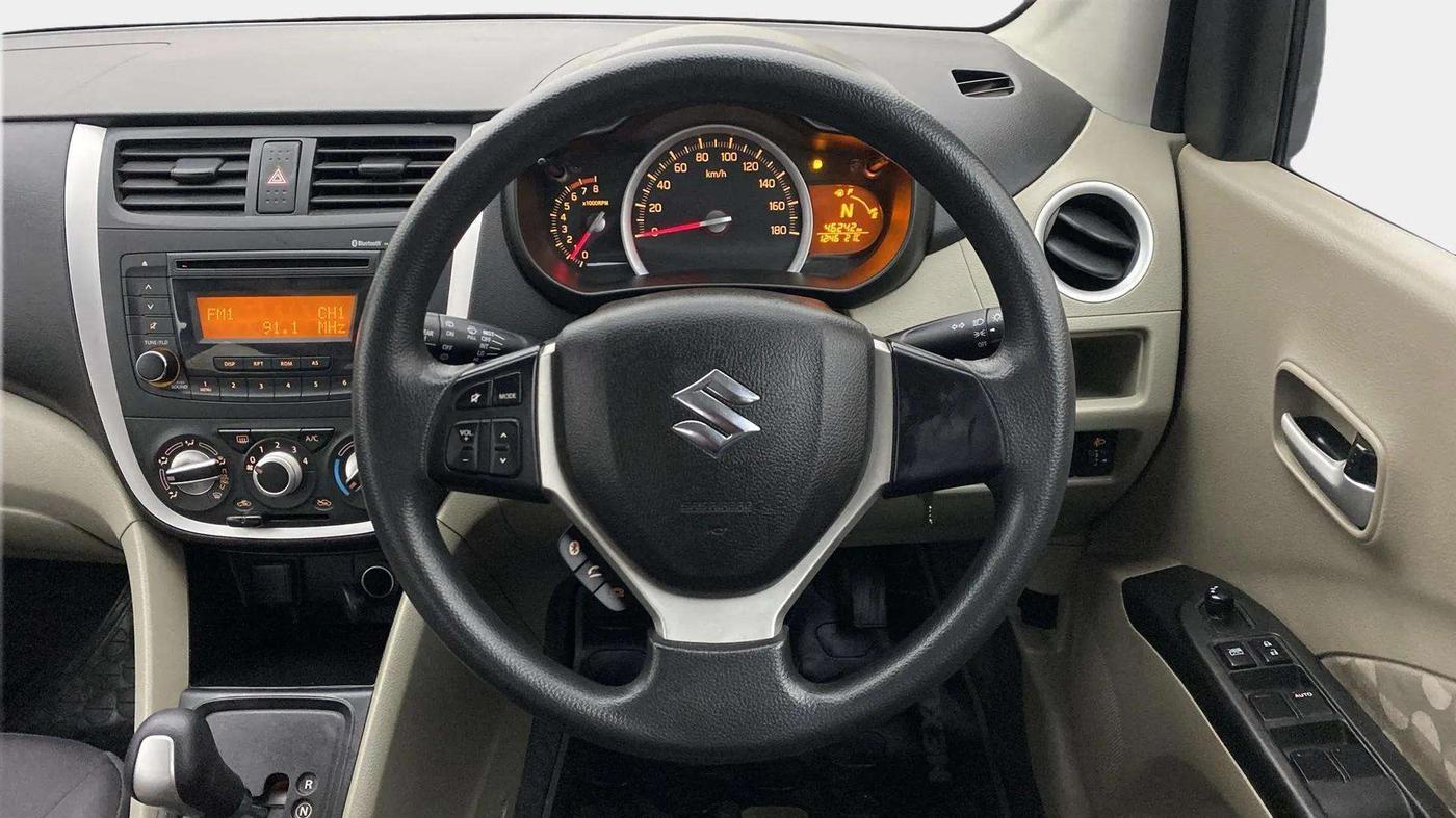 2016 Maruti Celerio ZXI AMT, Petrol, Automatic, 46,274 km, Steering Wheel Close Up