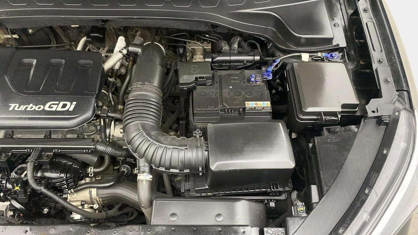 2022 KIA SONET HTX 1.0 IMT, Petrol, Manual, 40,057 km, Engine View - Left