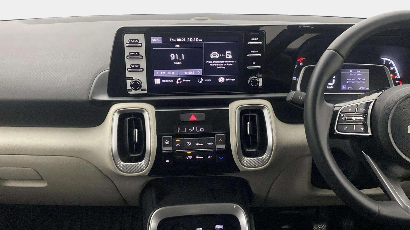 2022 KIA SONET HTX 1.0 IMT, Petrol, Manual, 40,057 km, Air Conditioner