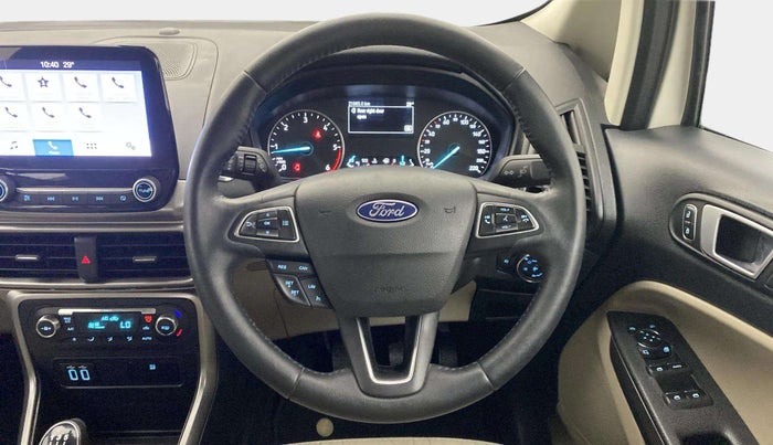 2021 Ford Ecosport TITANIUM + SE 1.5L DIESEL, Diesel, Manual, 21,813 km, Steering Wheel Close Up