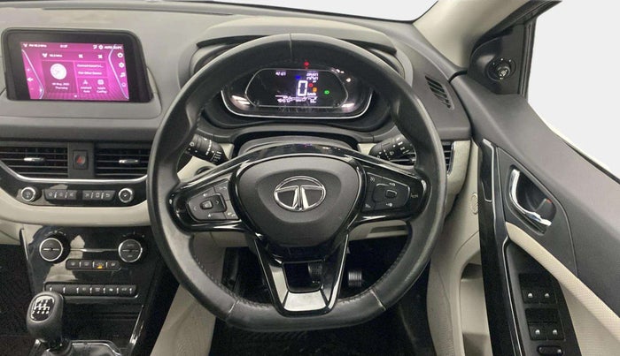 2020 Tata NEXON XZ PLUS (O) PETROL, Petrol, Manual, 46,448 km, Steering Wheel Close Up