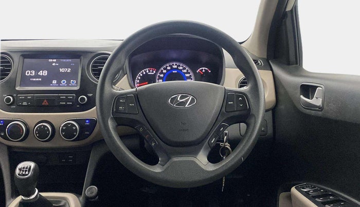 2018 Hyundai Grand i10 SPORTZ 1.2 KAPPA VTVT, Petrol, Manual, 69,905 km, Steering Wheel Close Up