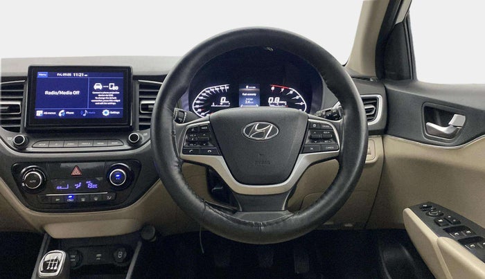 2021 Hyundai Verna SX 1.5 VTVT, Petrol, Manual, 16,601 km, Steering Wheel Close Up