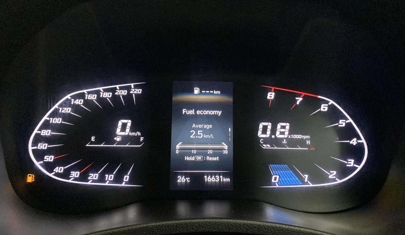 2021 Hyundai Verna SX 1.5 VTVT, Petrol, Manual, 16,857 km, Odometer Image