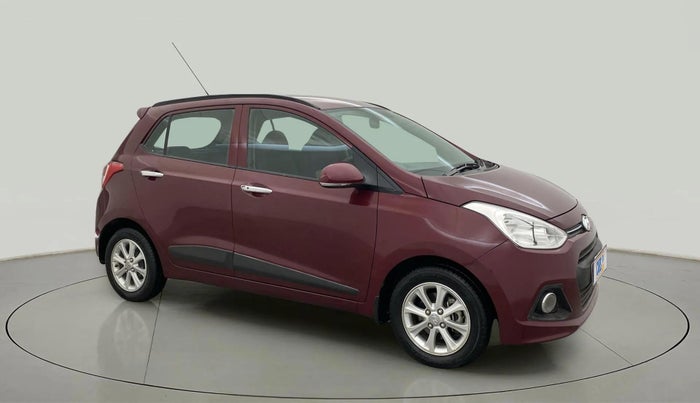 2015 Hyundai Grand i10 ASTA AT 1.2 KAPPA VTVT, Petrol, Automatic, 32,966 km, Right Front Diagonal
