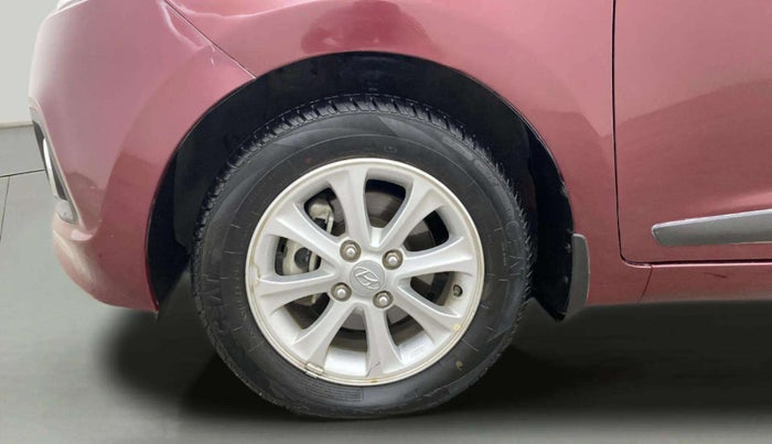 2015 Hyundai Grand i10 ASTA AT 1.2 KAPPA VTVT, Petrol, Automatic, 32,966 km, Left Front Wheel