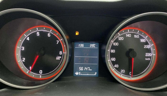2023 Maruti Swift ZXI, Petrol, Manual, 56,123 km, Odometer Image