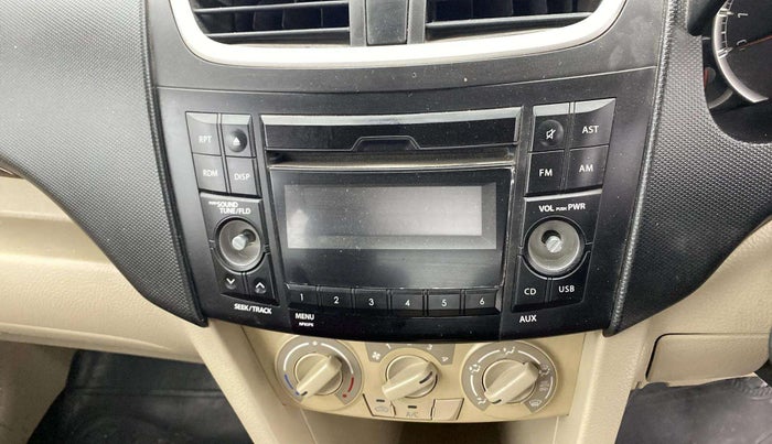 2015 Maruti Swift Dzire VXI, Petrol, Manual, 52,274 km, Infotainment system - Button has minor damage