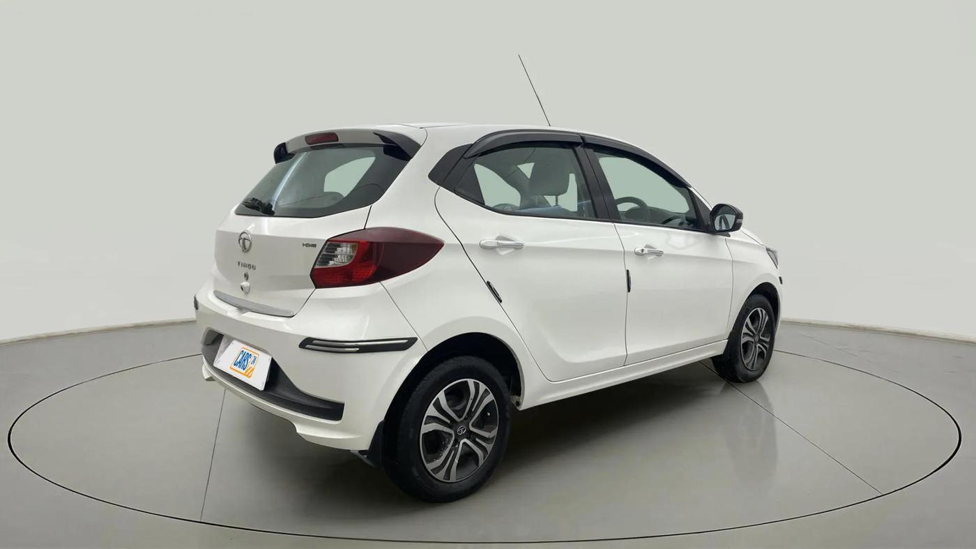 2022 Tata Tiago XZ PLUS CNG, CNG, Manual, 76,301 km, Right Back Diagonal