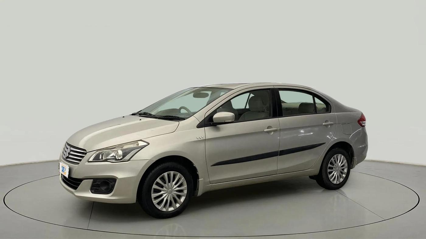 2015 Maruti Ciaz VXI+, Petrol, Manual, 73,632 km, Left Front Diagonal