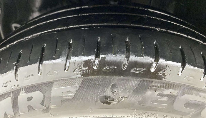2022 Tata ALTROZ XTA, Petrol, Automatic, 42,351 km, Left Front Tyre Tread