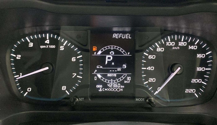 2022 Tata ALTROZ XTA, Petrol, Automatic, 42,351 km, Odometer Image
