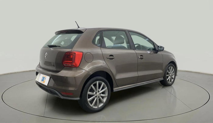 2019 Volkswagen Polo HIGHLINE PLUS 1.0, Petrol, Manual, 1,11,111 km, Right Back Diagonal