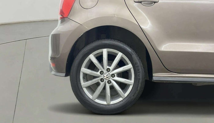 2019 Volkswagen Polo HIGHLINE PLUS 1.0, Petrol, Manual, 1,11,111 km, Right Rear Wheel