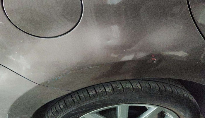 2019 Volkswagen Polo HIGHLINE PLUS 1.0, Petrol, Manual, 1,11,111 km, Right quarter panel - Slightly dented