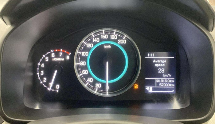 2022 Maruti IGNIS ZETA 1.2, Petrol, Manual, 57,911 km, Odometer Image