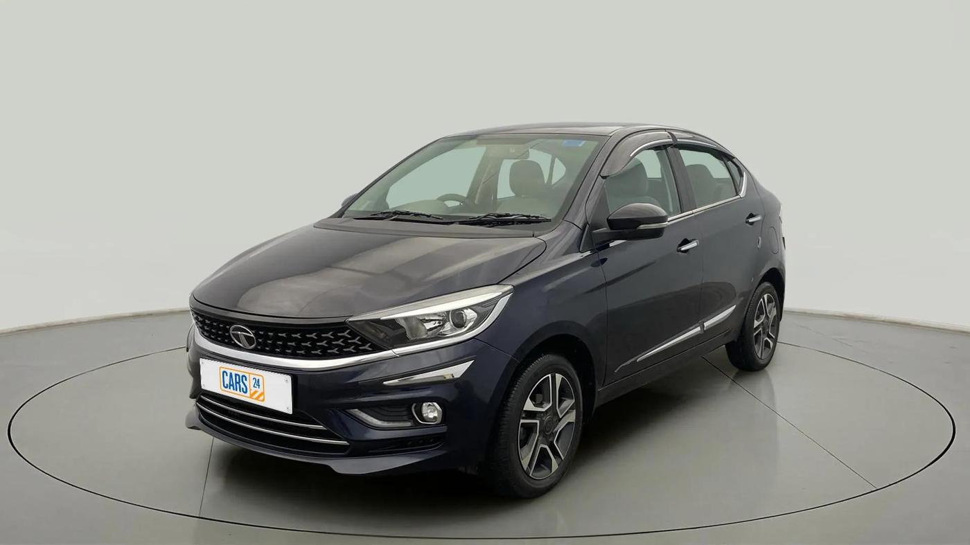 2021 Tata TIGOR XZ PLUS PETROL, Petrol, Manual, 61,841 km, Left Front Diagonal